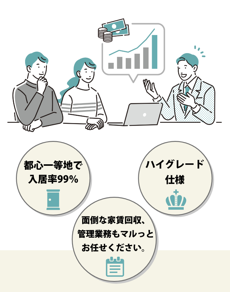 不動産投資ならすべて叶います！